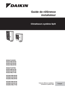 RZQG-L9V1, RZQG-L8Y1, RZQSG-L3-9V1, RZQSG-L8Y1_4PFR385522-1B_2019_04_Installer reference guide_French download